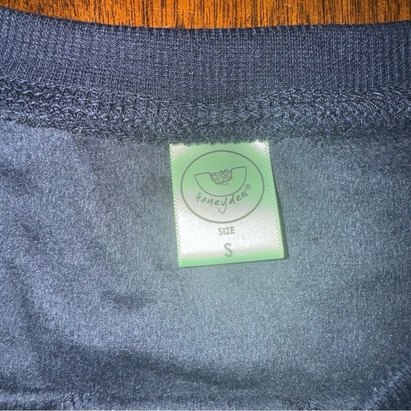 Honeydew Navy Cozy Sleepwear Sweatshirt Size Small - Picture 2 of 3